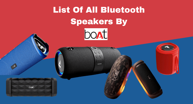 boAt Bluetooth Speaker