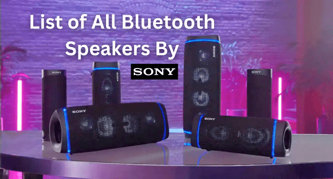 Sony Bluetooth Speaker