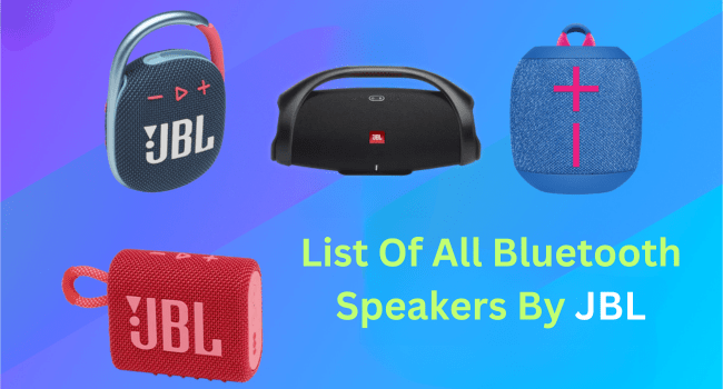 JBL Bluetooth speaker