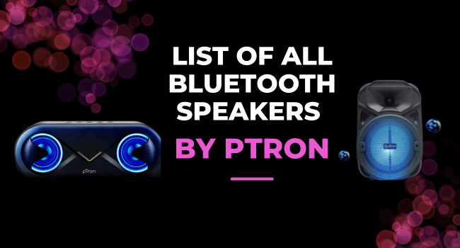 pTron Bluetooth Speaker