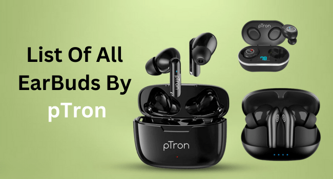 pTron Earbuds