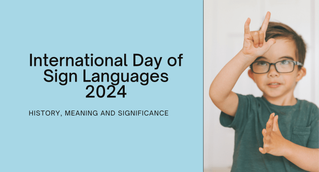 International Day of Sign Languages