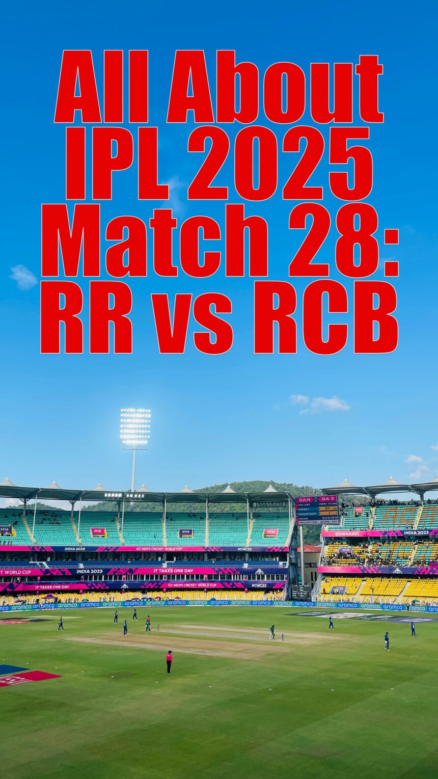 RR vs RCB