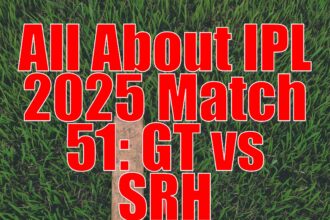 GT vs SRH