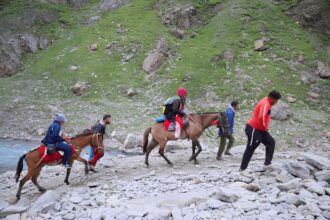amarnath yatra temperature