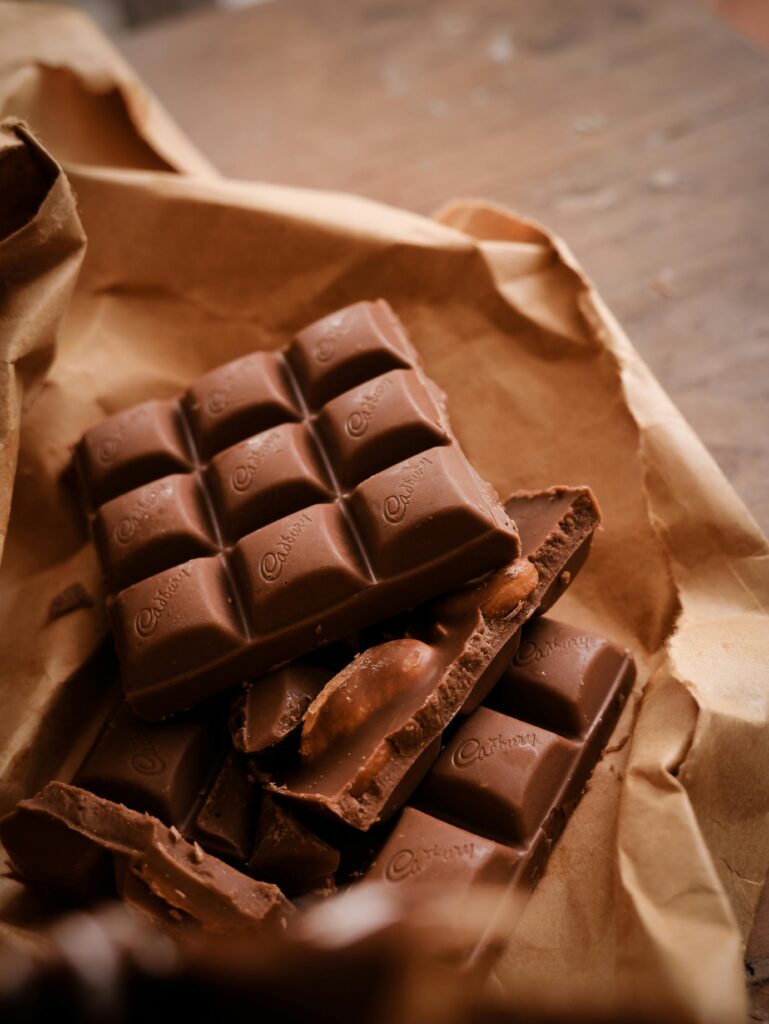 silk chocolate, dairy milk chocolate, 